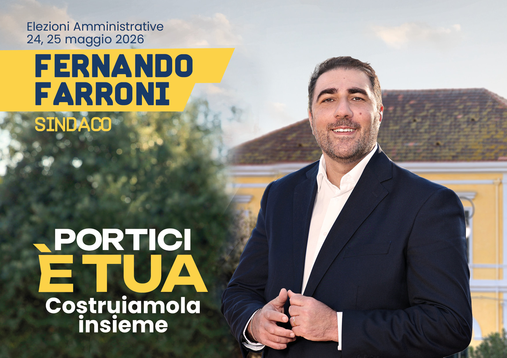 Fernando Farroni Sindaco - Portici è Tua